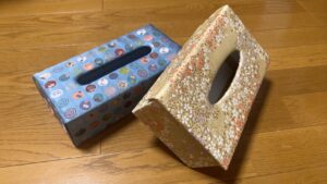 Unique handmade tissue case